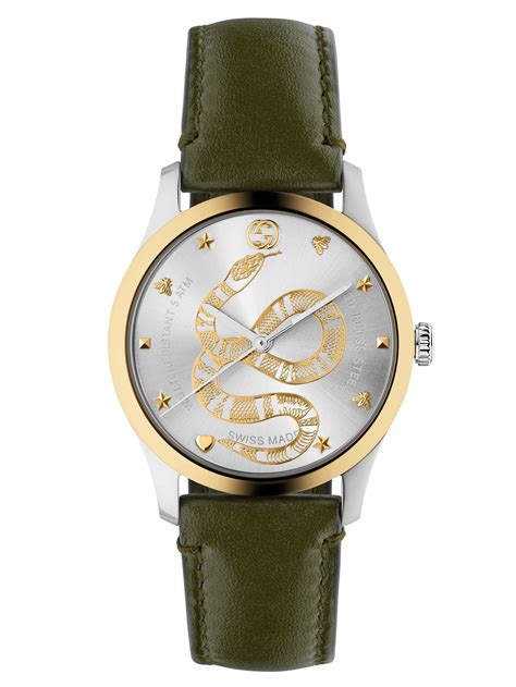 gucci timeless snake watch|gucci g timeless watch 38mm.